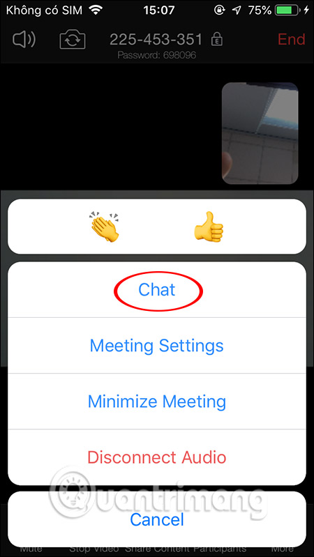 Cách sử dụng Zoom meeting trên điện thoại - 13