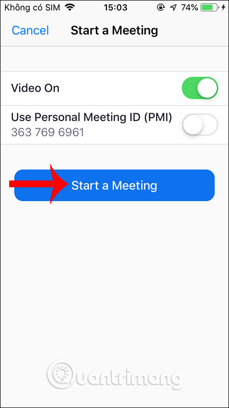 Cách sử dụng Zoom meeting trên điện thoại - 10