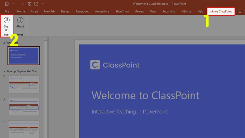 Cách tải, cài đặt, đăng ký tài khoản Classpoint miễn phí trên máy tính - 13