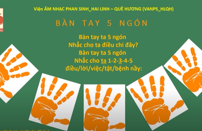 Bàn Tay 5 Ngón (Xuân Thảo) Bài hát sinh hoạt Thanh Thiếu Niên